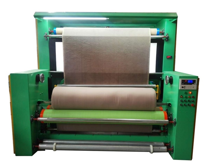 PL- fabric inspection and cloth rolling machine