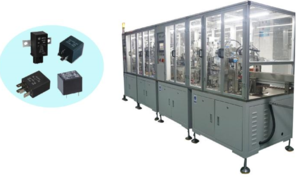 Automotive relay automatic assembly equipment.